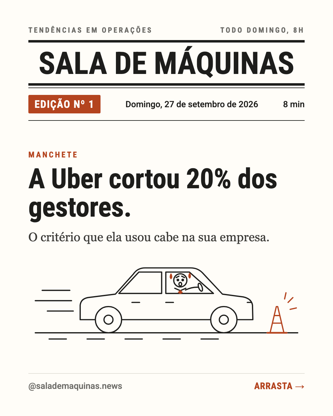 Capa de uma edição da Sala de Máquinas